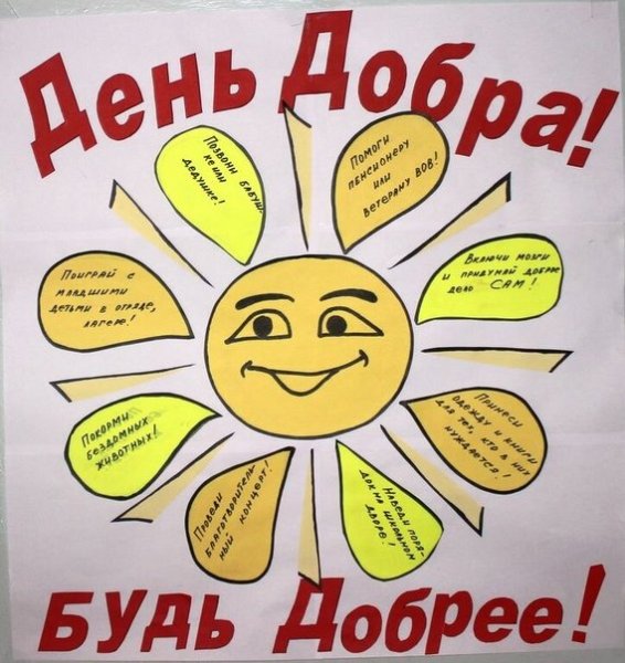 Выставка рисунков о добре