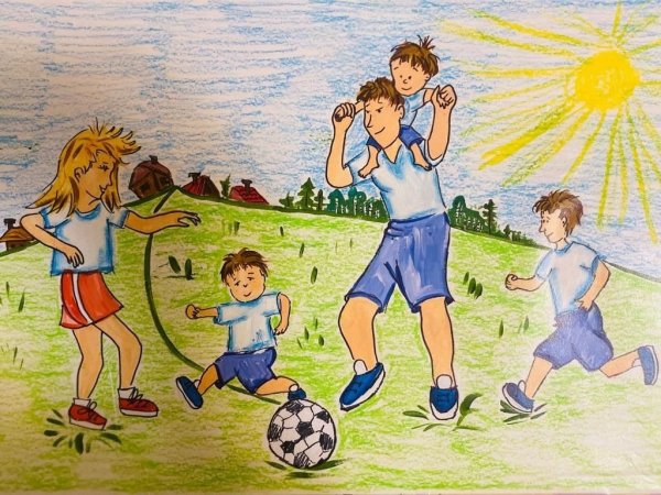 Рисунок на тему э спорт