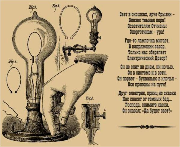 Советские плакаты про электрификацию