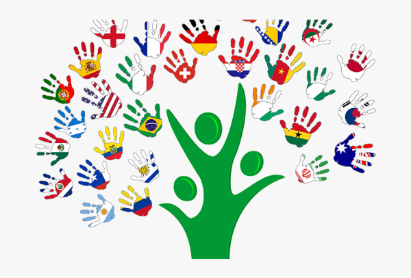 Рисунок на тему Дружба народов