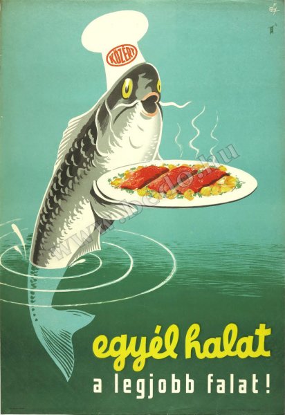 Рекламные плакаты рыба