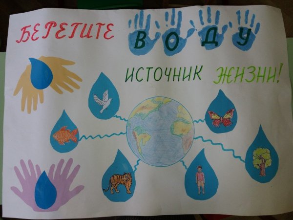 День воды аппликация