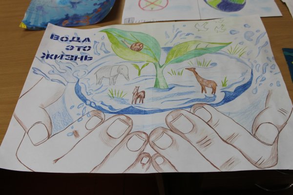 День воды рисунок