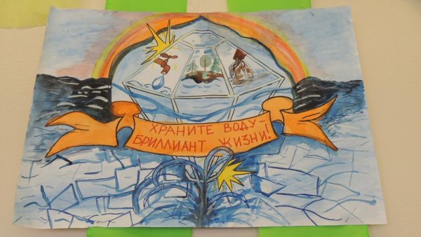 Плакат на день воды