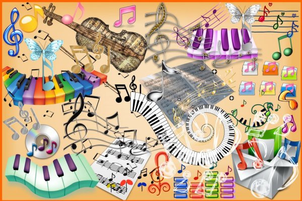 Коллаж на музыкальную тему