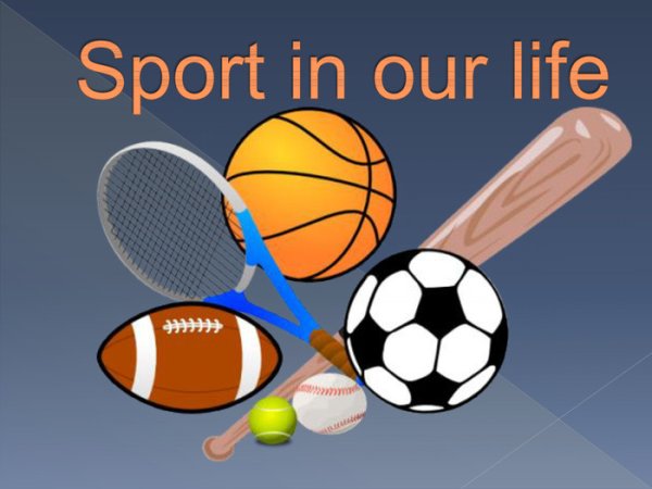 Sport in our Life презентация