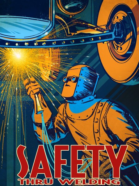 Сварщик плакат