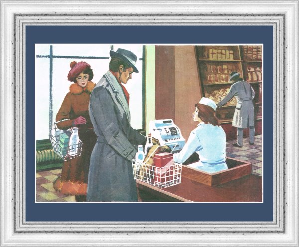 Советский плакат торговд