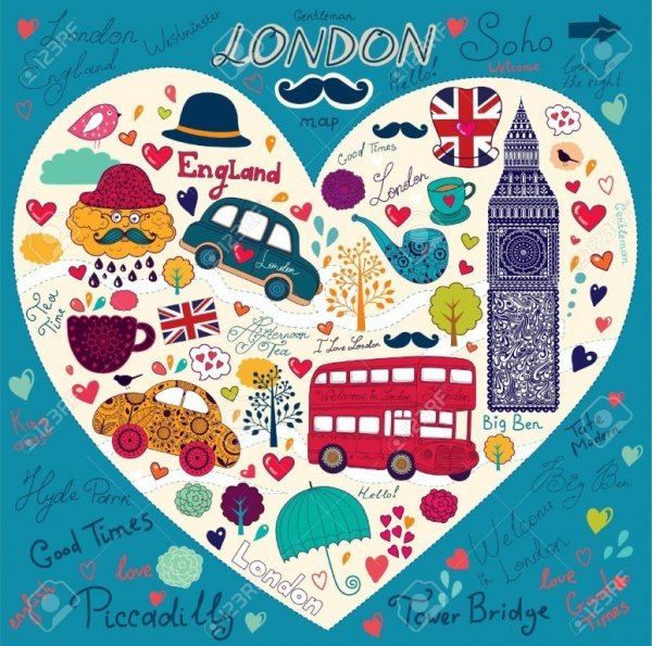 Плакат я люблю английский