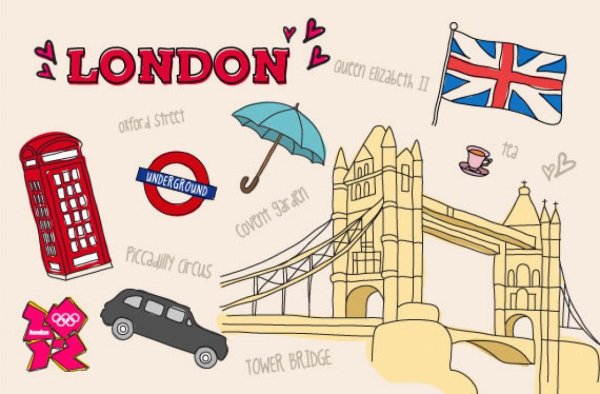 Лондон картинки карандашом