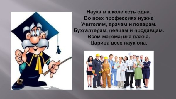 Математика в профессии повара