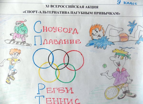 Спорт альтернатива пагубным привычкам