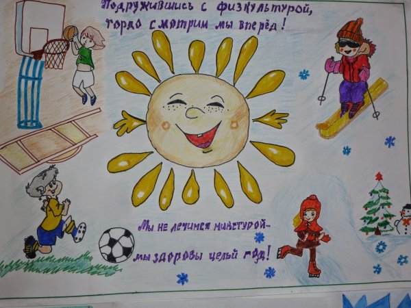 Плакаты на спортивную тематику