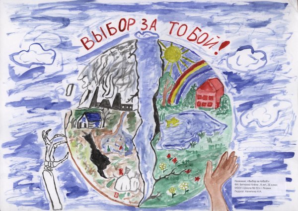 Название плаката на экологическую тему