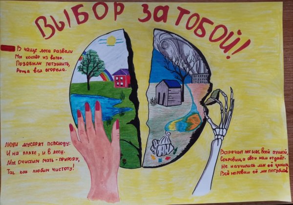 Рисунок на тему выбор за тобой