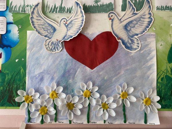 Поделки и трафареты на день семьи любви и верности