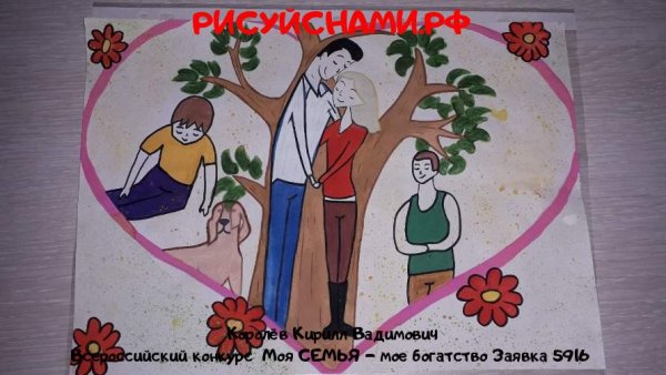 Рисунок на тему наше богатство богатство моей семьи