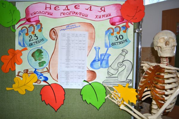 Неделя биологии в школе
