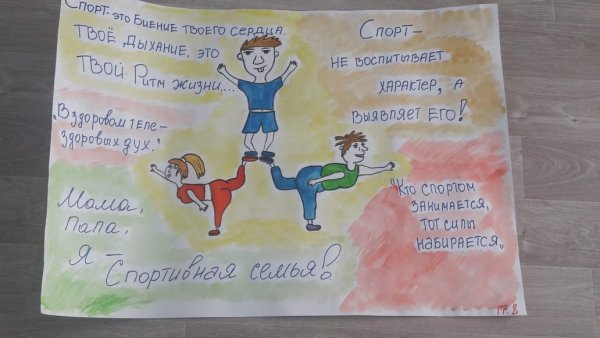 Папа мама я спортивная семь