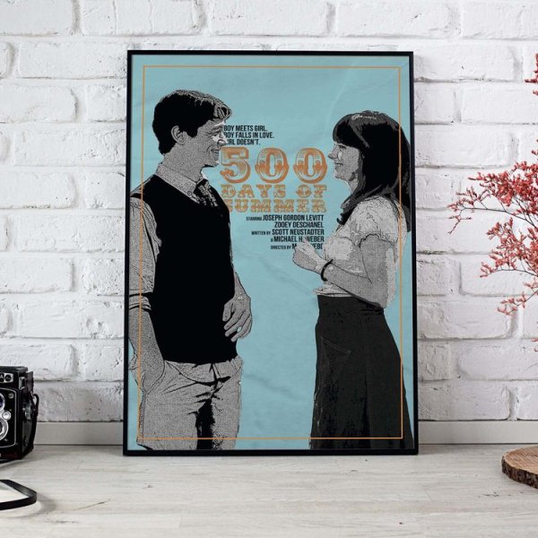 500 Дней лета фильм Постер