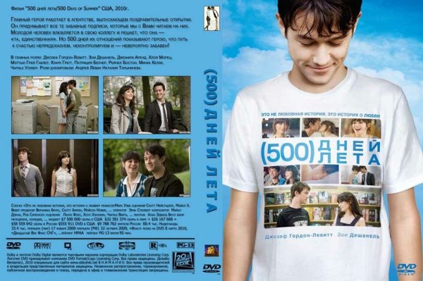 500 Дней лета фильм Постер