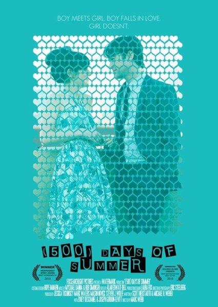 500 Дней лета обложка