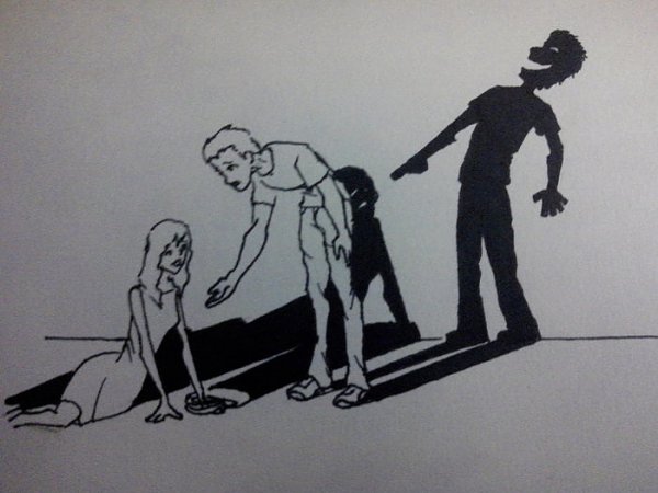 Лицемерие рисунок