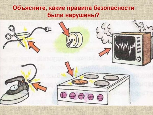 Техника безопасности с электричеством