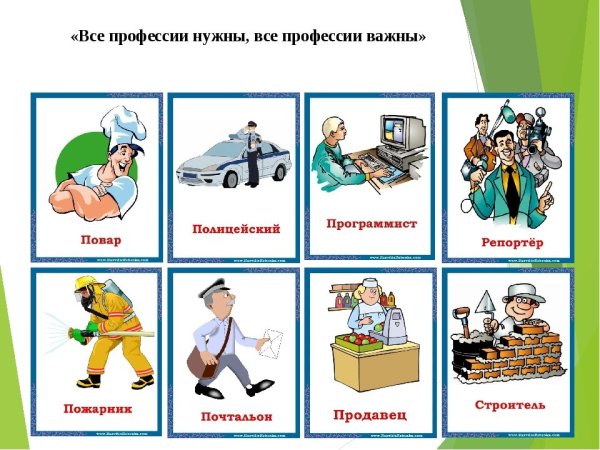 Важные профессии