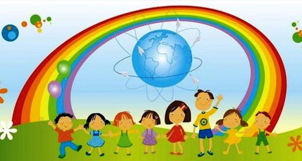 Картина на день защиты детей