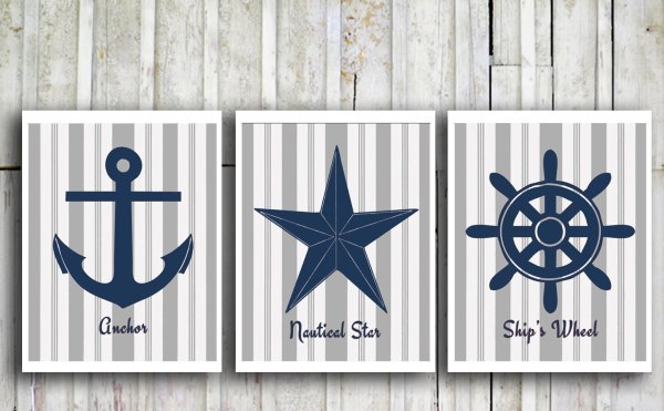 Постеры морская тематика