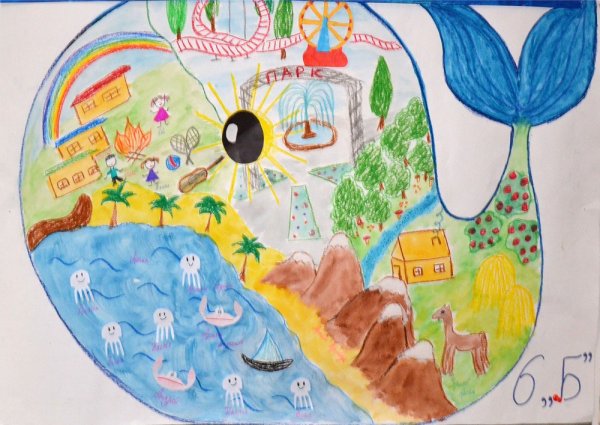 Плакат лето