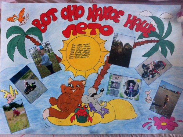 Идеи для плаката на лето