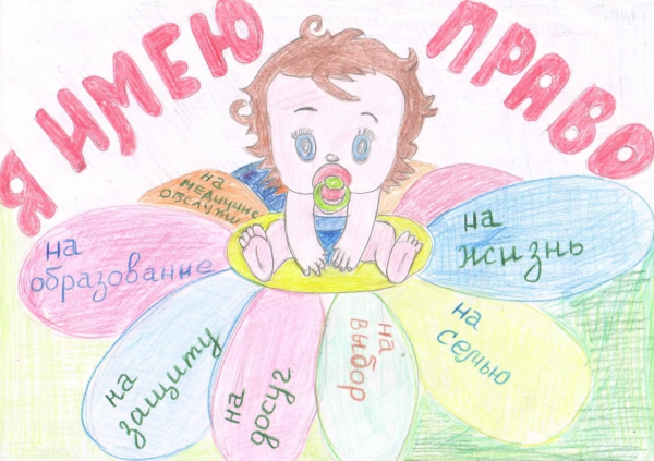 Рисунок на тему права человека