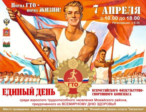 Спортивные плакаты ГТО