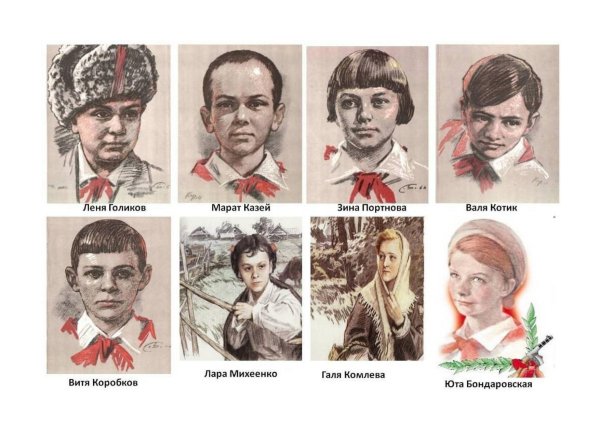 Герои АНТИФАШИСТЫ для начальной школы