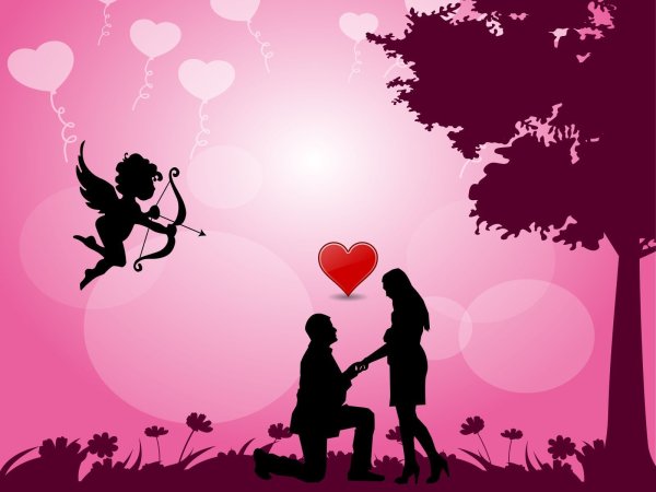 Фон для влюбленных