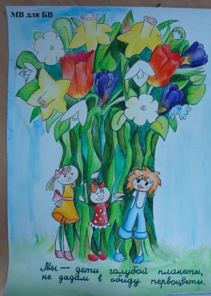 Берегите первоцветы