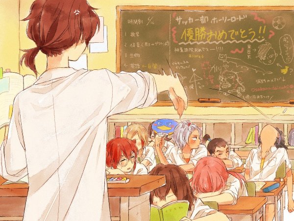 Аниме арт школы баскетбол Куроко