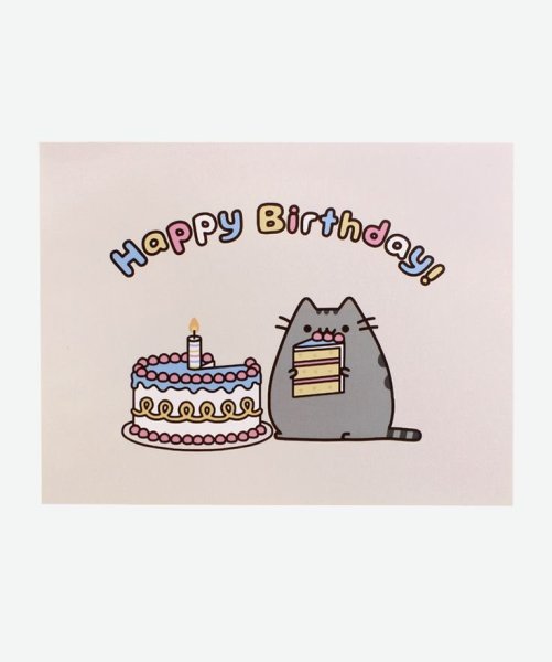 Открытка с днём рождения Пушин