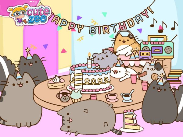 Пушин Кэт день рождения