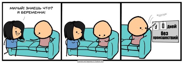 Дней без происшествий