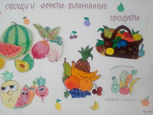 Здоровое питание рисунок