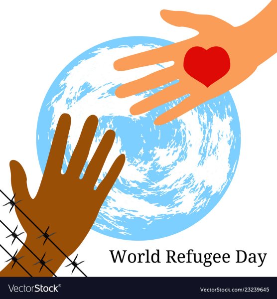 Беженцы рисунок