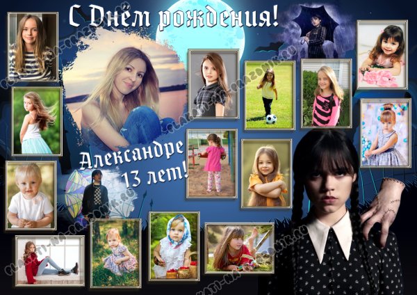 Идеи для плаката на день рождения