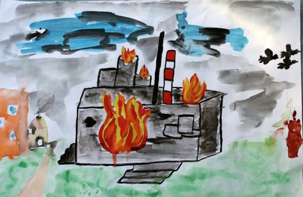 Чернобыльская катастрофа глазами детей