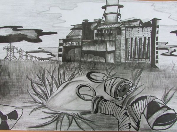 Мир без атомных катастроф рисунки