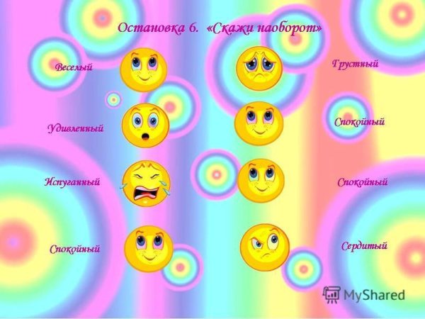 Путешествие в страну эмоций для дошкольников