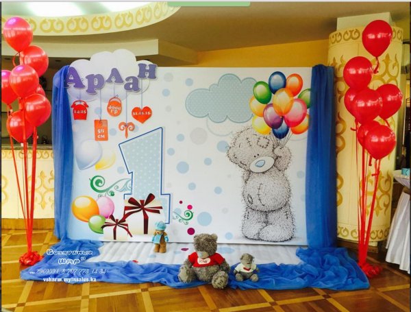 Баннер на день рождения девочке