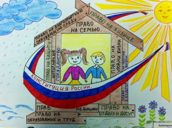 День российского флага плакат